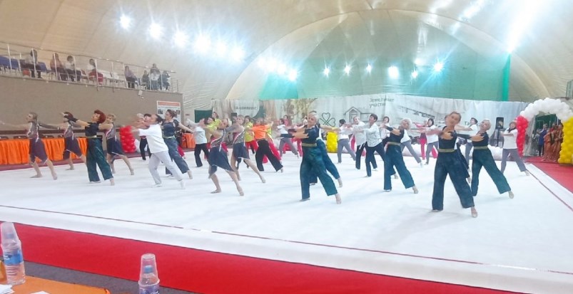 В Доброграде состоялись всероссийские соревнования по эстетической гимнастике 