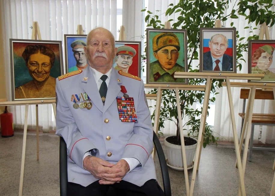 В Петушинском районе ветеран ВОВ  и полковник милиции в запасе отметил свой 99-летний юбилей