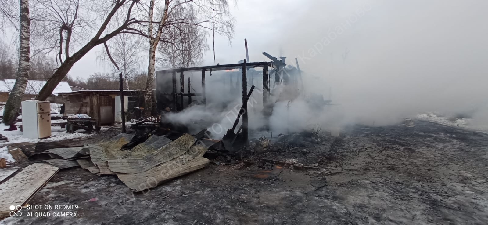 Во Владимирской области пожарные города Карабаново 40 раз выезжали по ложным вызовам