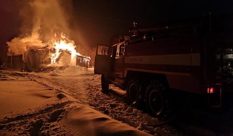 На пожаре в Селивановском районе Владимирской области погиб мужчина