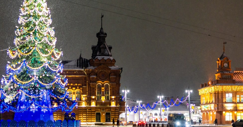 В центре Владимира на несколько часов перекроют движение в новогоднюю ночь