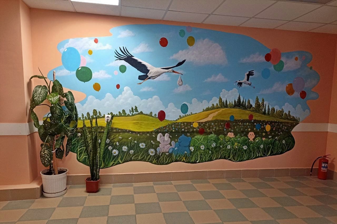 В новом акушерском корпусе Гусь-Хрустального уже появилась на свет первая малышка