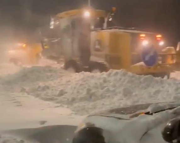 Движение по трассе М-12 частично закрыли из-за плохой погоды