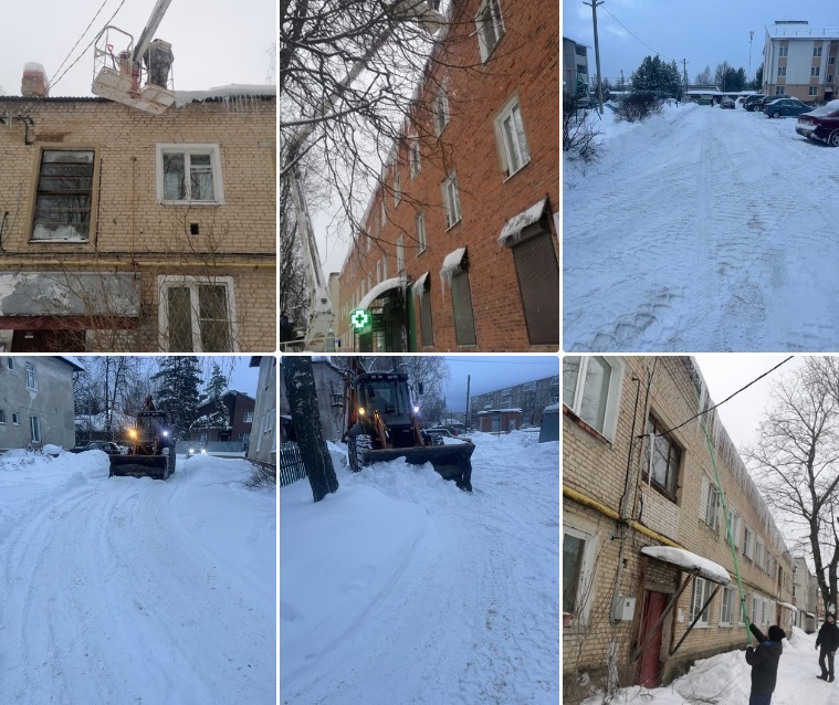 В Киржаче выявили массу нарушений в уборке города от снега и наледи