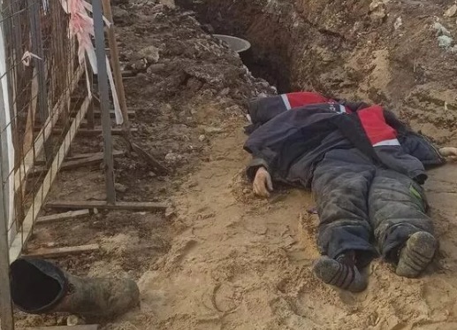 Во Владимире из-за обрушения грунта на улице Мира погиб рабочий