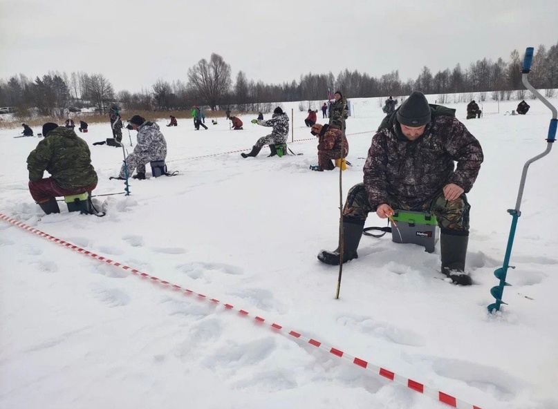 В Вязниковском и Меленковском районах прошли чемпионаты по спортивному рыболовству на мормышку