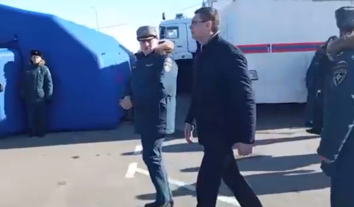 Во Владимирскую область прибыл Министр МЧС России Александр Куренков