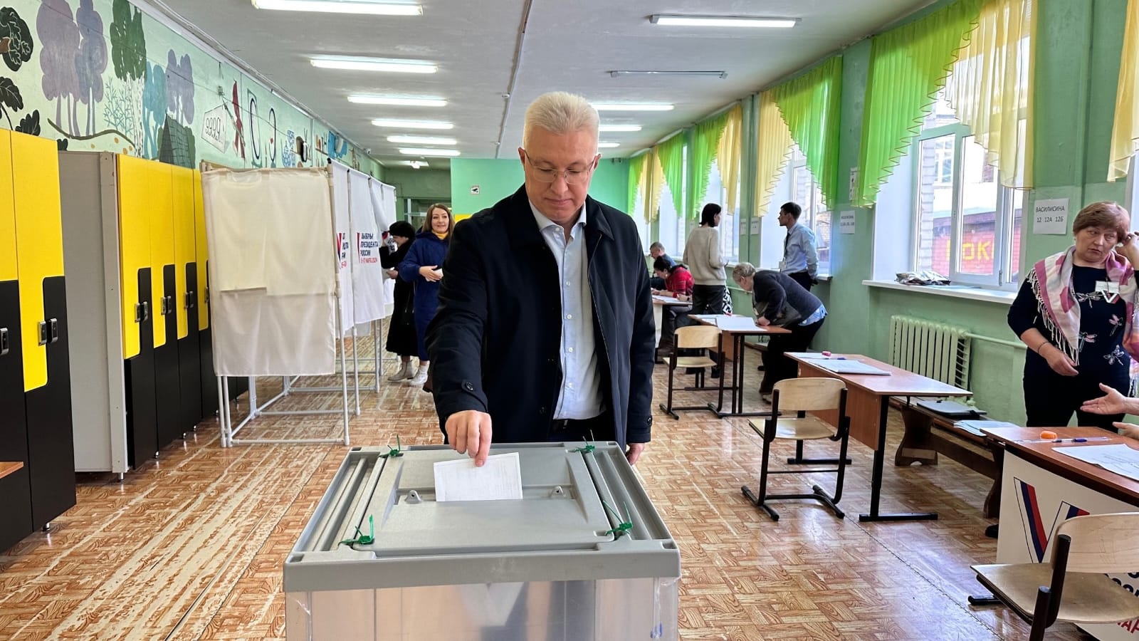 Вячеслав Картухин проголосовал на выборах Президента России