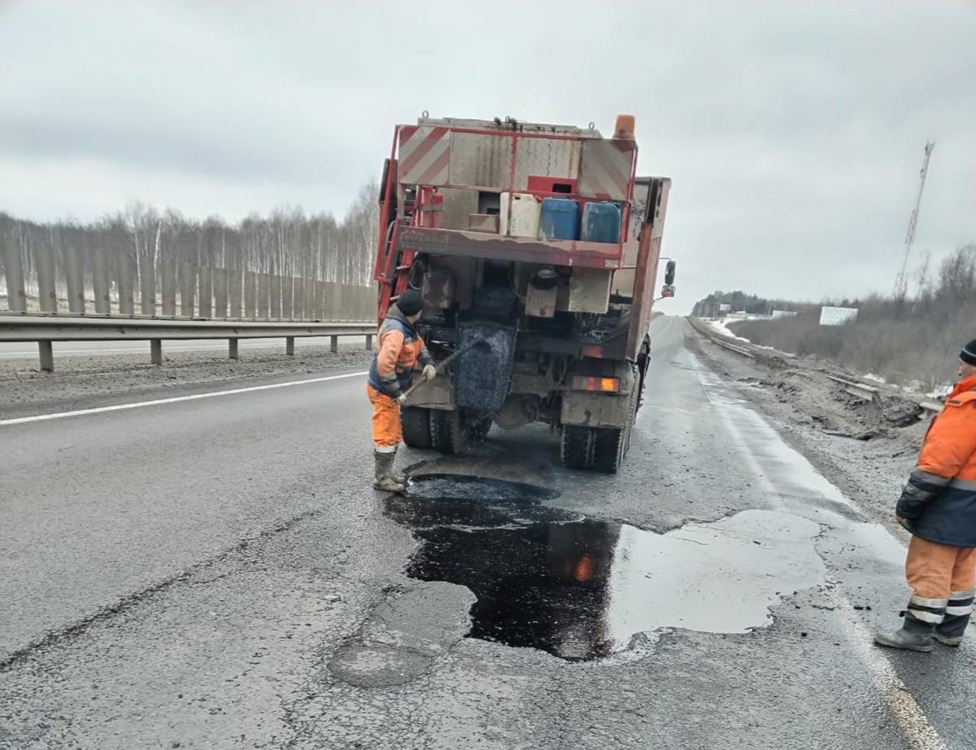 Во Владимирской области на трассе М-7 ограничили движение транспорта 