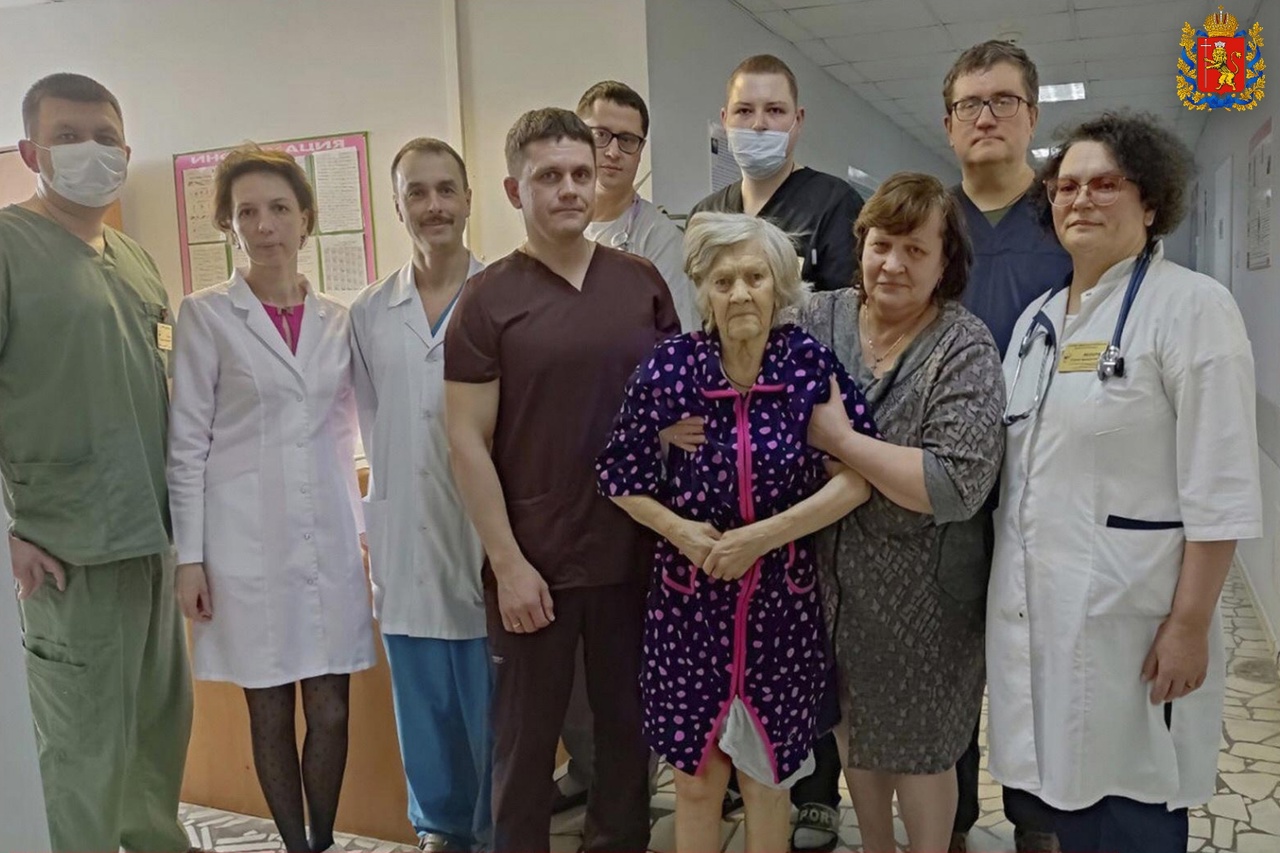 Благодаря муромским врачам 96-летняя пенсионерка снова может ходить
