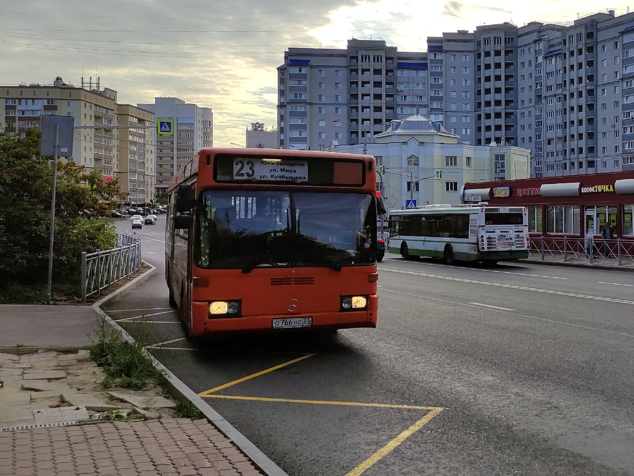 Во Владимире изменится схема движения автобуса №23 