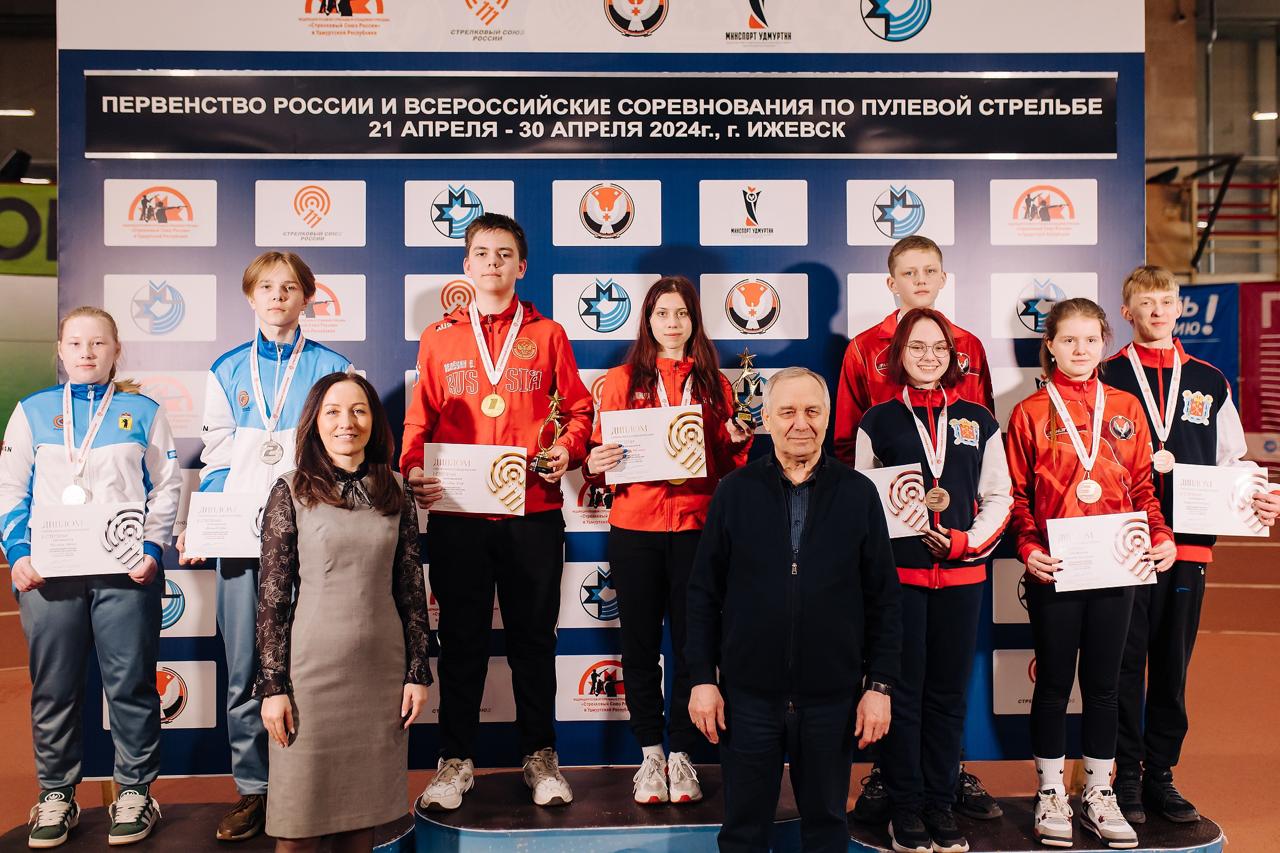 Владимирские стрелки завоевали 7 медалей Первенства России и Всероссийских соревнований по стрельбе