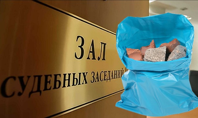 Во Владимирской области осужден гражданин, бросивший в участкового пакет с кирпичами