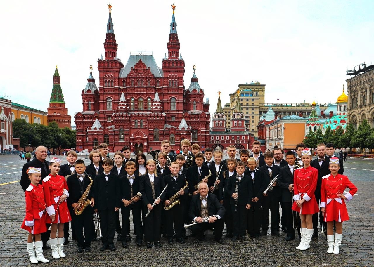 Детский духовой оркестр из Владимирской области выступит на Красной Площади в Москве 