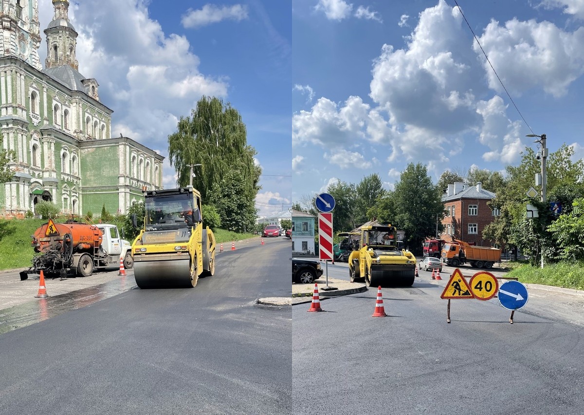 Во Владимире приступили к ремонту дороги на улице Никитской 