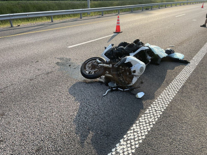 Во Владимирской области в результате ДТП погиб мотоциклист