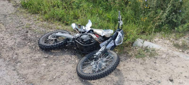 Во Владимирской области в ДТП пострадал несовершеннолетний мотоциклист 