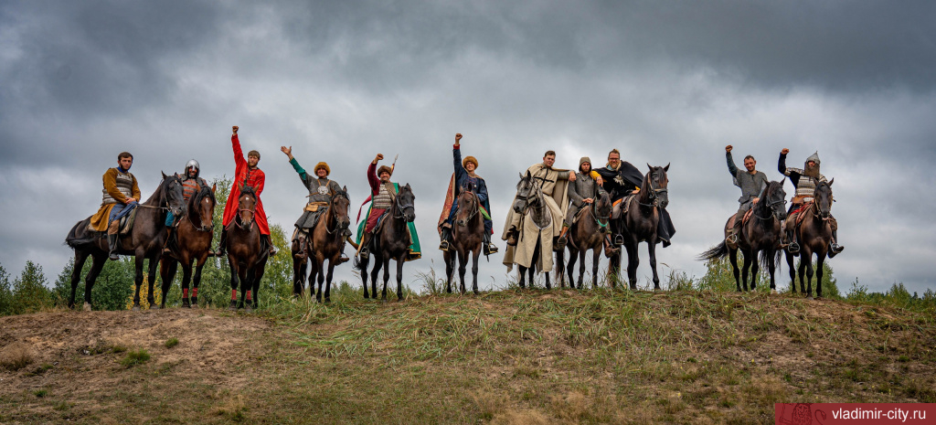 В эти выходные во Владимире пройдет историческая реконструкция конного похода князя Александра Невского