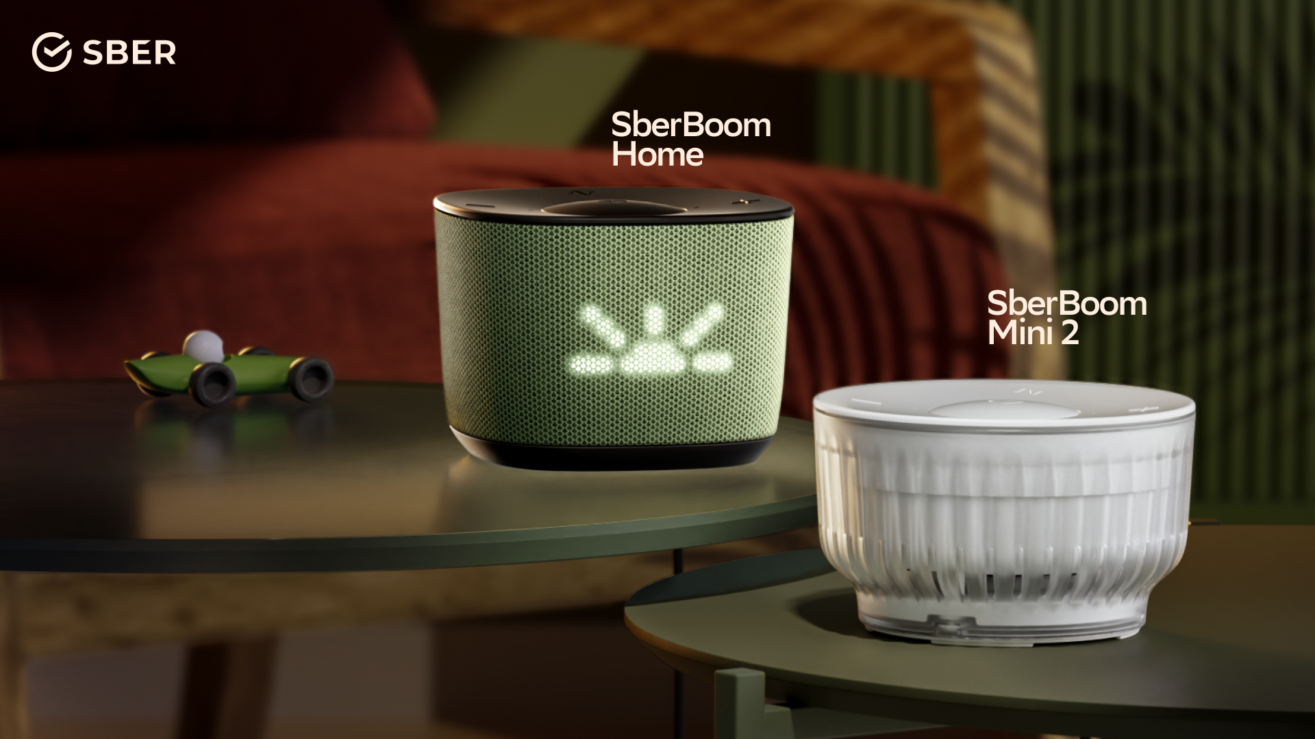 Сбер представил новые умные колонки SberBoom Home и SberBoom Mini 2 с искусственным интеллектом GigaChat 