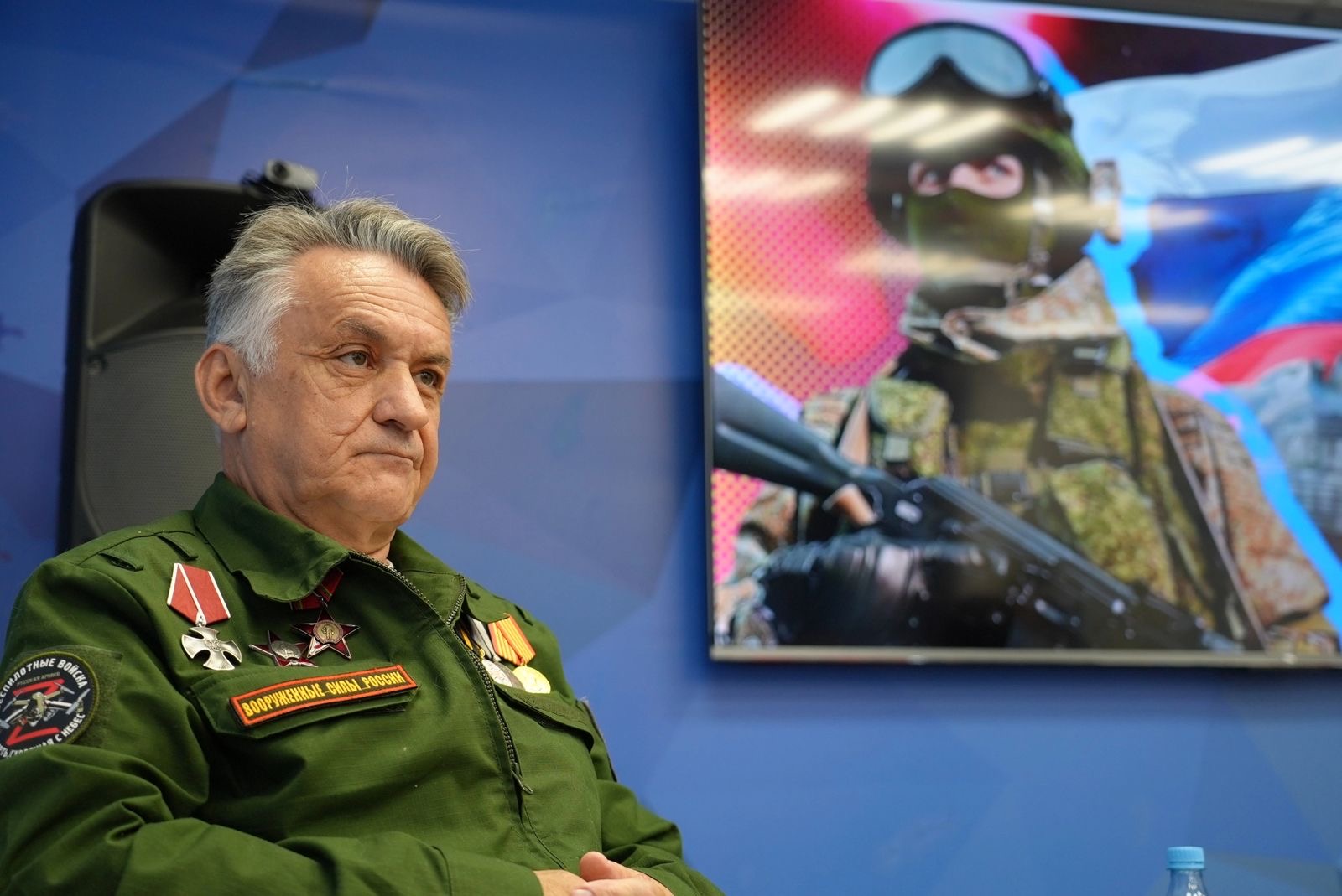 В Штабе общественной поддержки «Единой России» прошла встреча с участником СВО