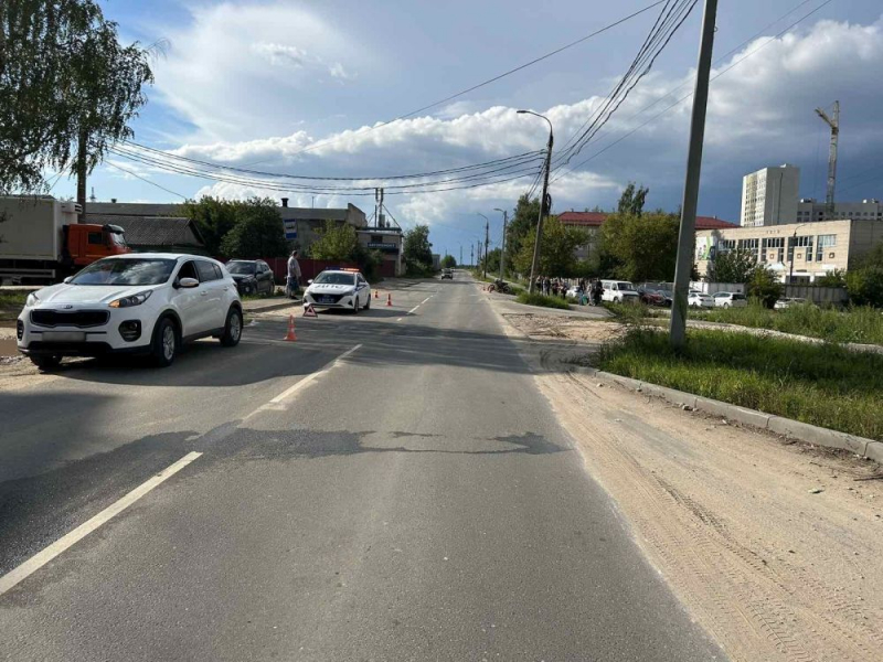 Во Владимирской области 16-летний мотоциклист попал в ДТП 