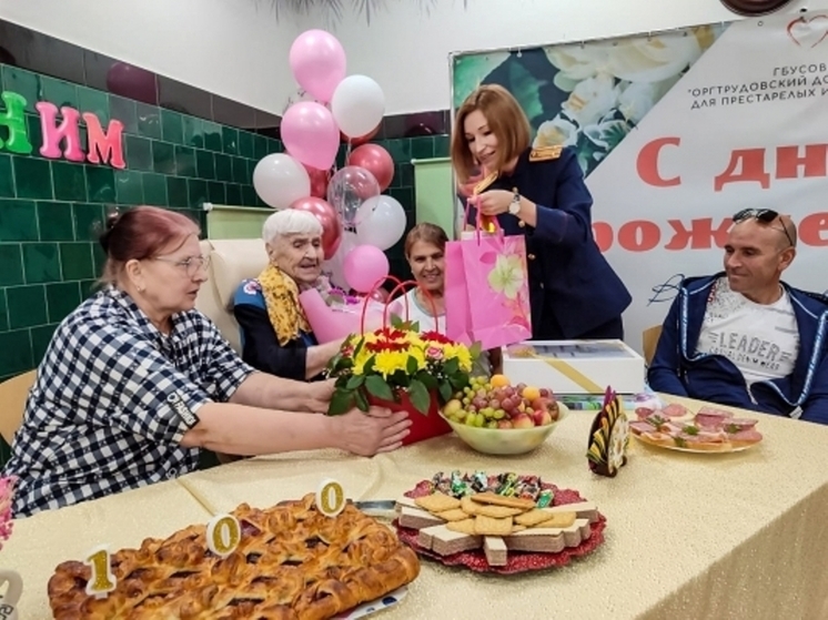 Жительница Владимирской области отпраздновала 100-летие 