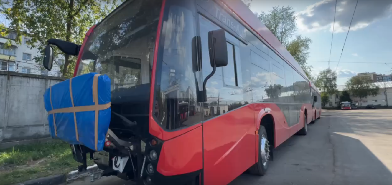 Во Владимир приехали два новых троллейбуса на автономном ходу 