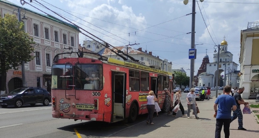 Уже завтра в центре Владимира перекроют движение транспорта 