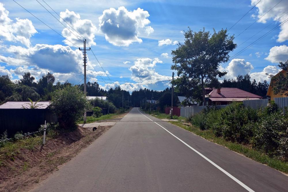 В Петушинском районе открыли долгожданную дорогу, которая соединила три деревни 