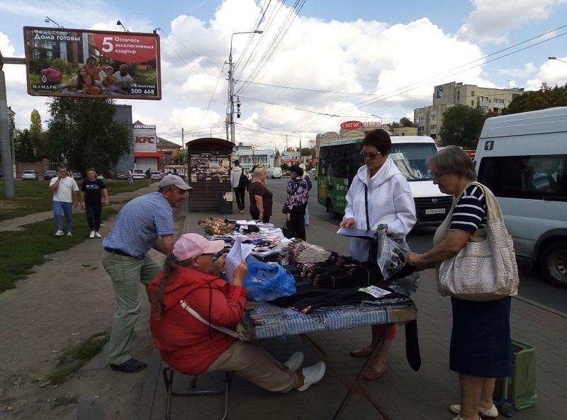 Владимирцам пригрозили штрафами за незаконную уличную торговлю