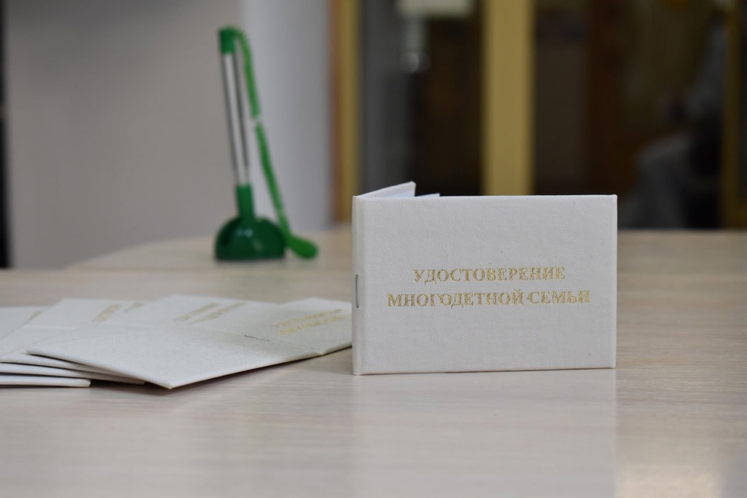 Во Владимирской области продолжают выдачу удостоверений единого образца многодетным семьям
