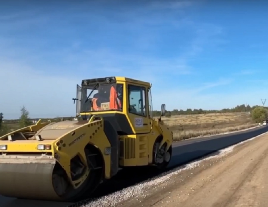 Во Владимире завершается ремонт дороги Спасское-Мосино 