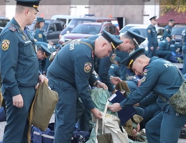 Во Владимире поучаствовали в тренировке по гражданской обороне сотрудники МЧС