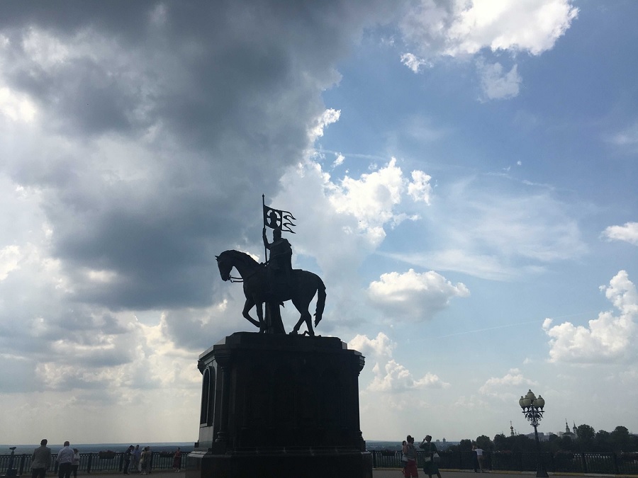 Памятник Князю Владимиру в парке Пушкина будут восстанавливать с фундамента 