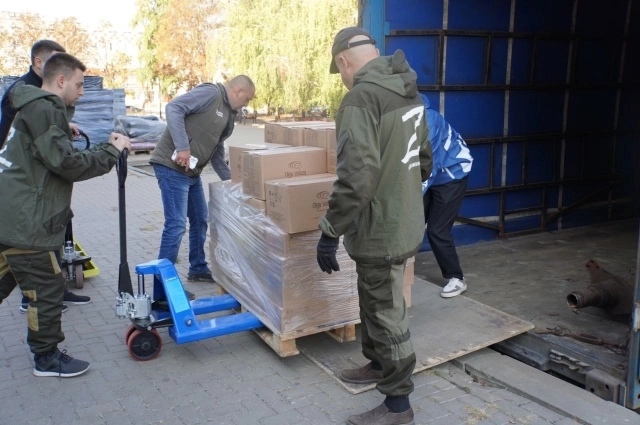 Депутат от Владимирской области Говырин отправил в Белгород гумпомощь