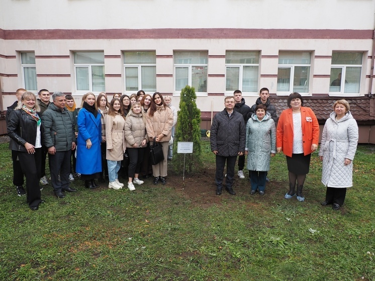 Во Владимире посадили аллею юристов