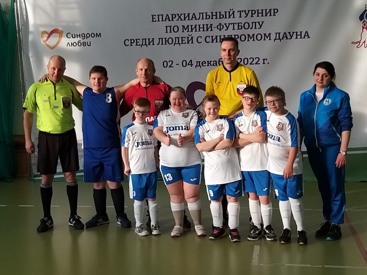  во Владимире пытаются возобновить занятия футболом с детьми с синдром Дауна