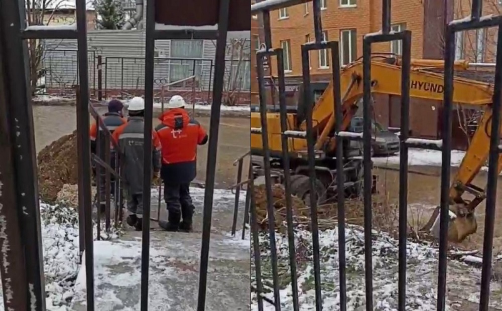 Во Владимире подтопило Ново-Ямскую улицу 