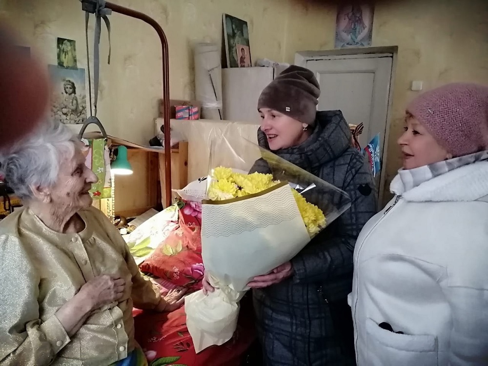 Защитница блокадного Ленинграда из Мурома отметила свое 102-летие  