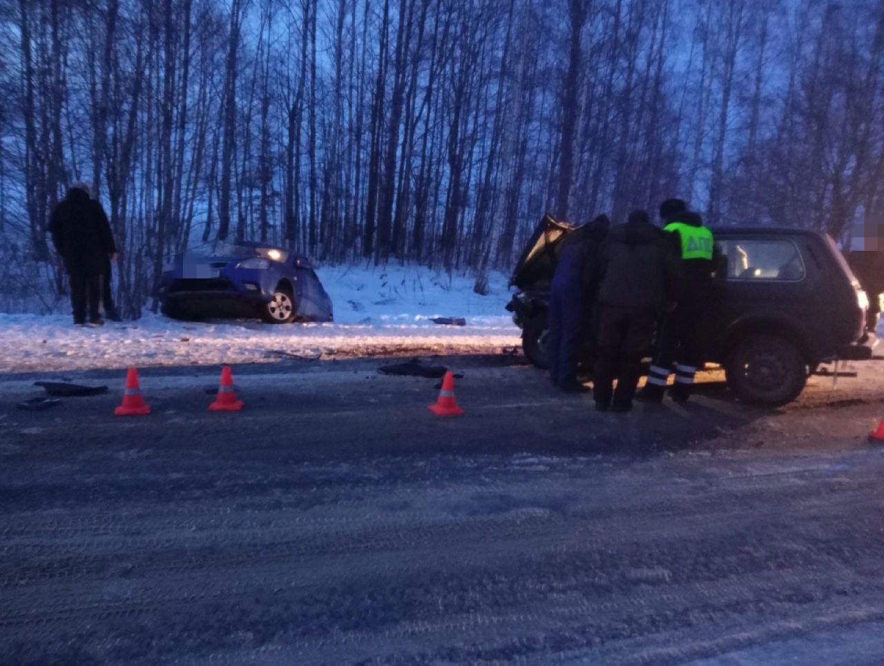В страшной аварии под Юрьев-Польским погибла девушка и пострадали пассажиры 