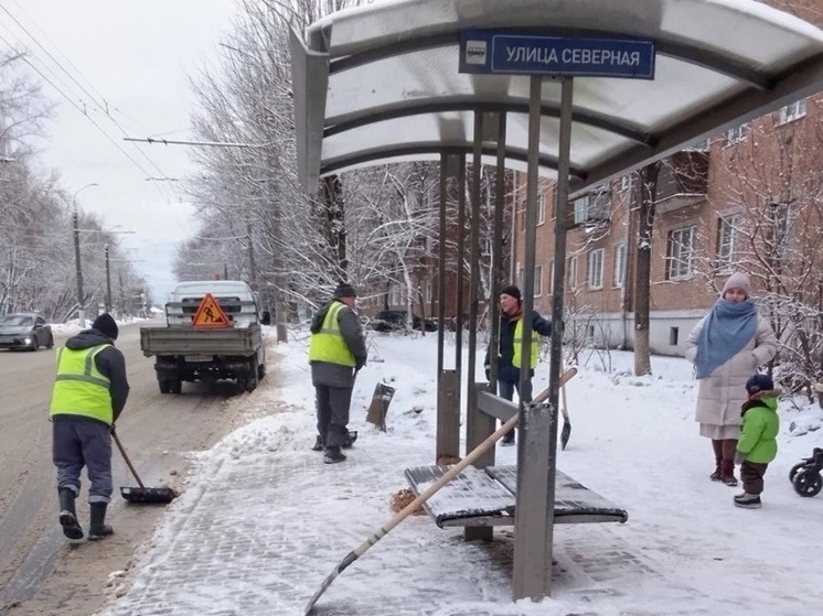 Коммунальщики Владимира призвали горожан соблюдать осторожность на улице