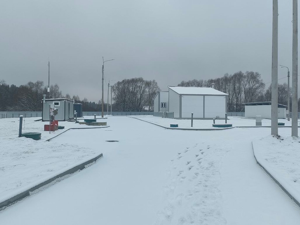 В поселке Золотково провели реконструкцию очистных сооружений