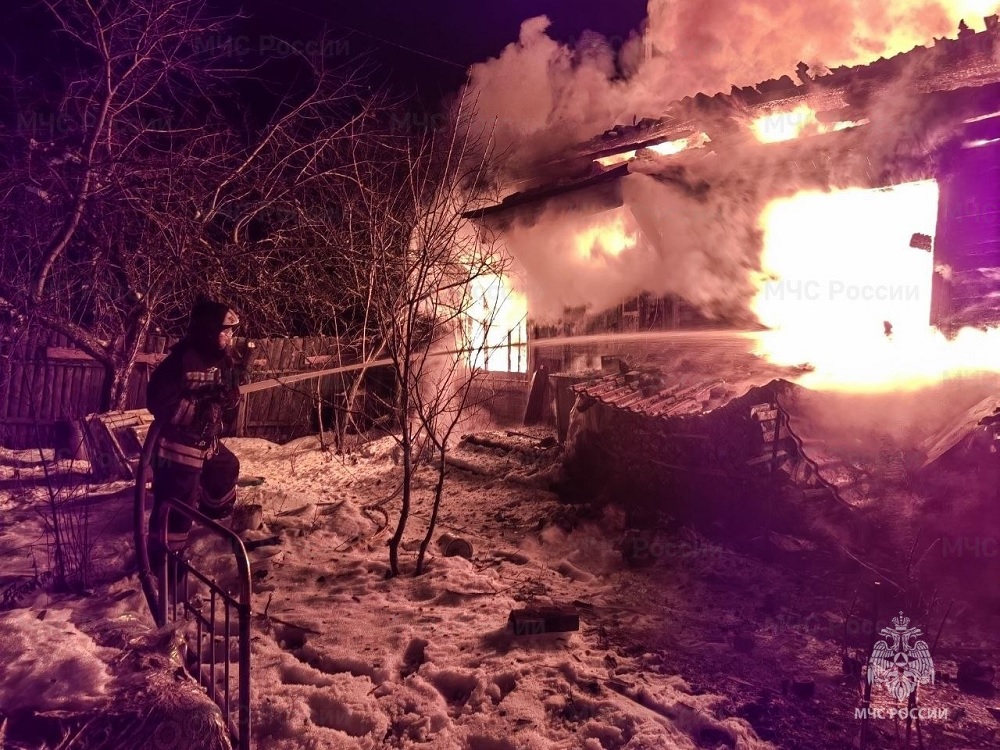 В МЧС назвали причину пожара в Гороховецком районе, который унес жизни 4 человек 