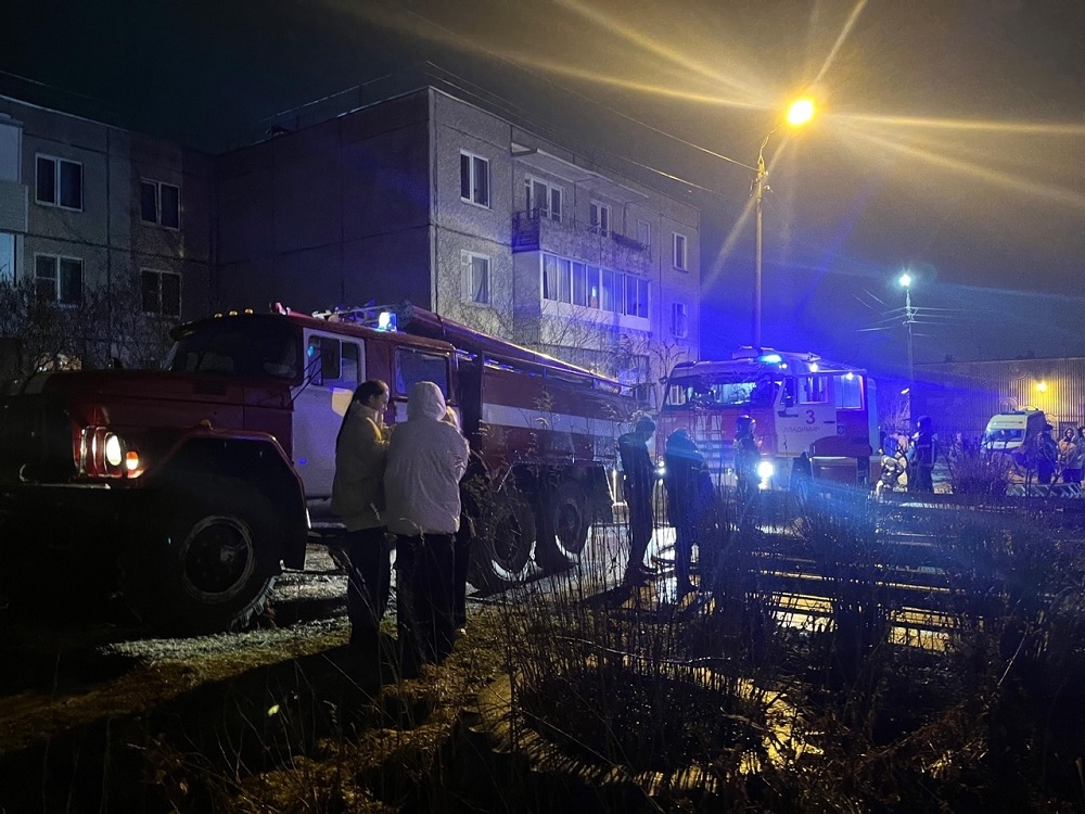 При пожаре в многоквартирном доме в Суздальском районе погиб мужчина 
