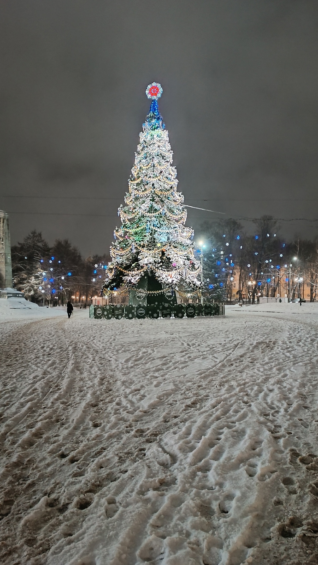 Во Владимире выбрали лучшие новогодние украшения города