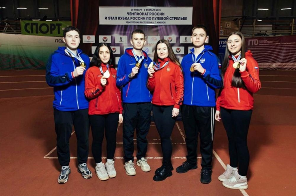 Спортсмены из Владимирской области завоевали 11 медалей на Чемпионате России по пулевой стрельбе