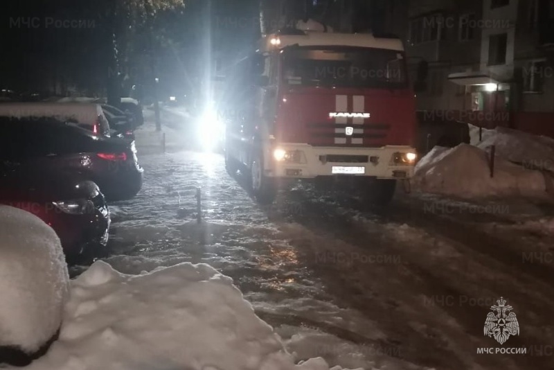 В Камешковском районе на пожаре эвакуировали 15 человек