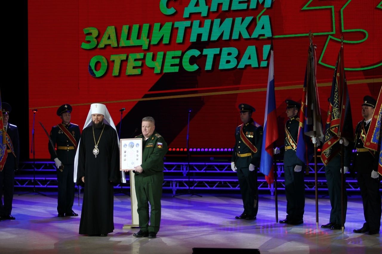Владыко Никандр поздравил владимирских воинов и ветеранов с Днём Защитника Отечества