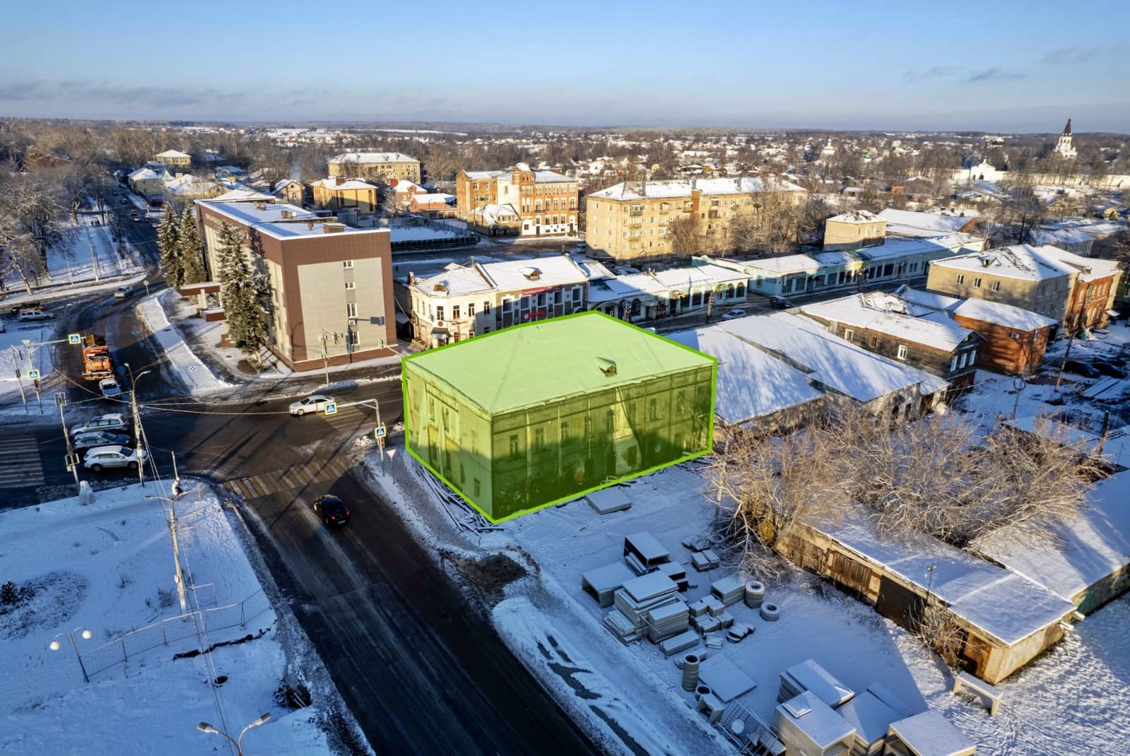 В центре Александрова продают историческое здание под реставрацию