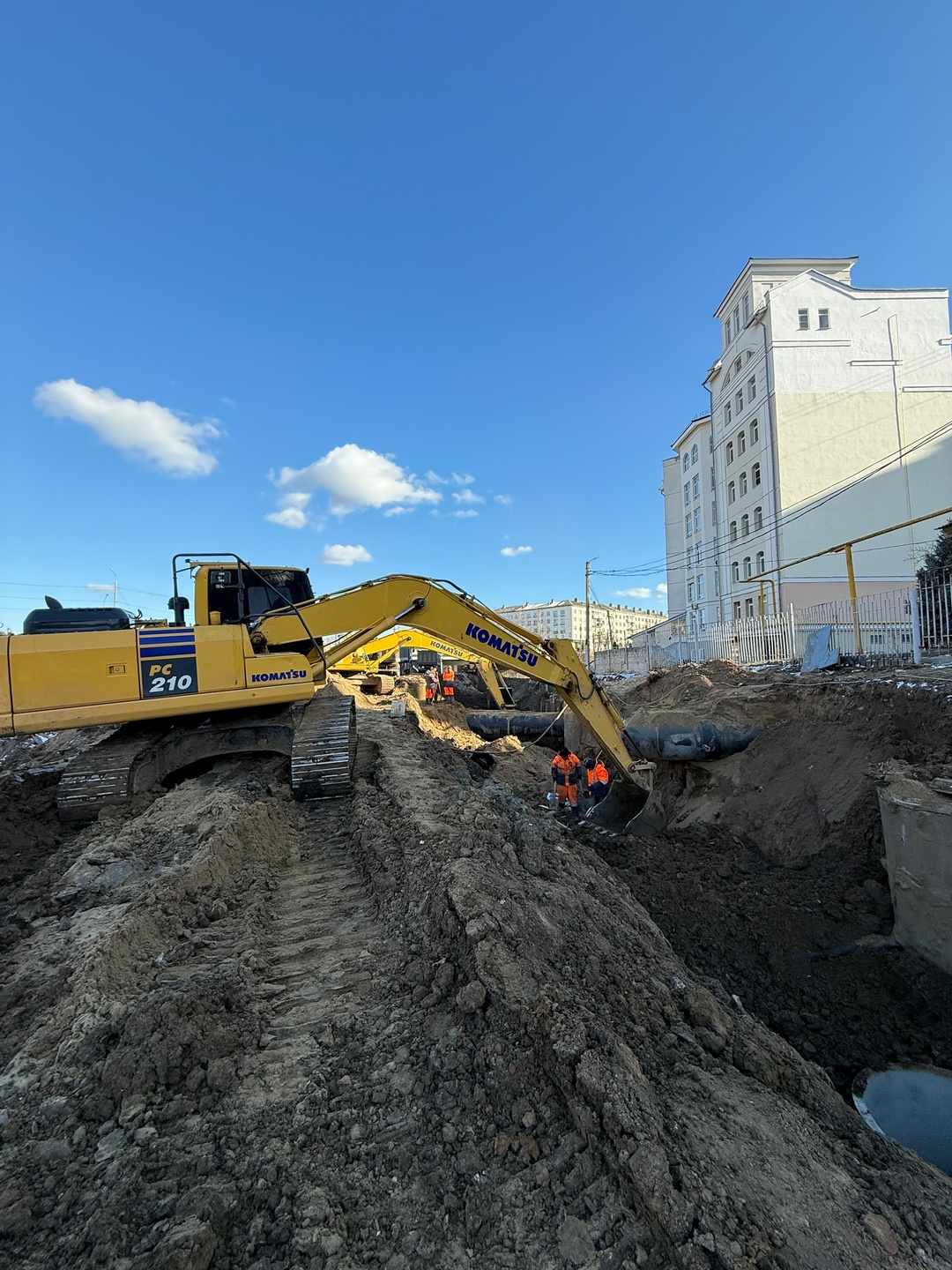 Дорогу на Пушкарской во Владимире готовят к асфальтированию 
